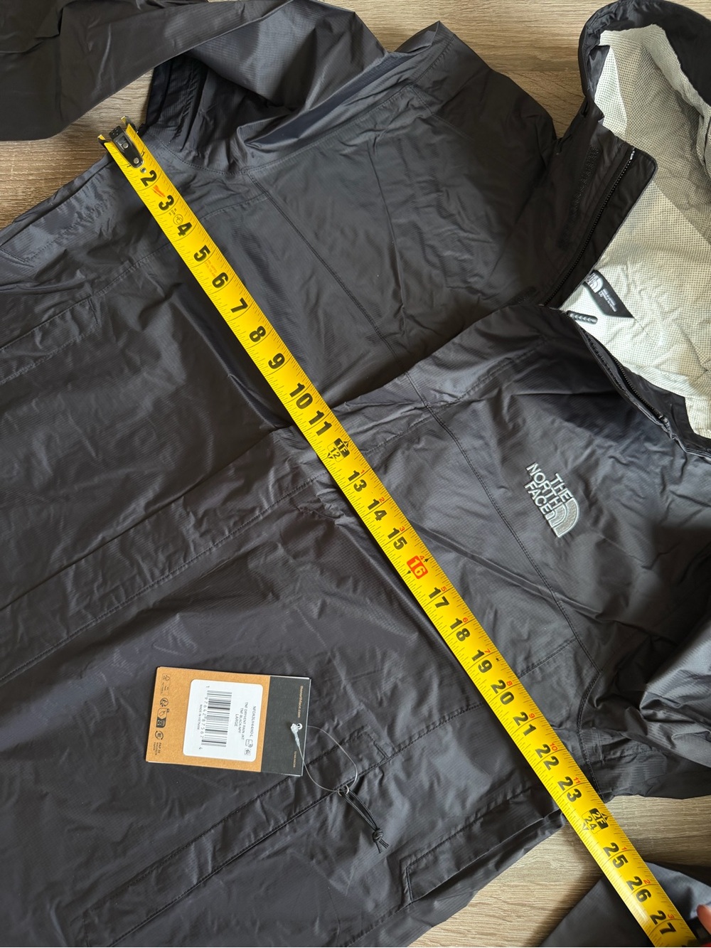 The North Face DryVent Rain Jacket Black, New, Size Large - Picture 10 of 12